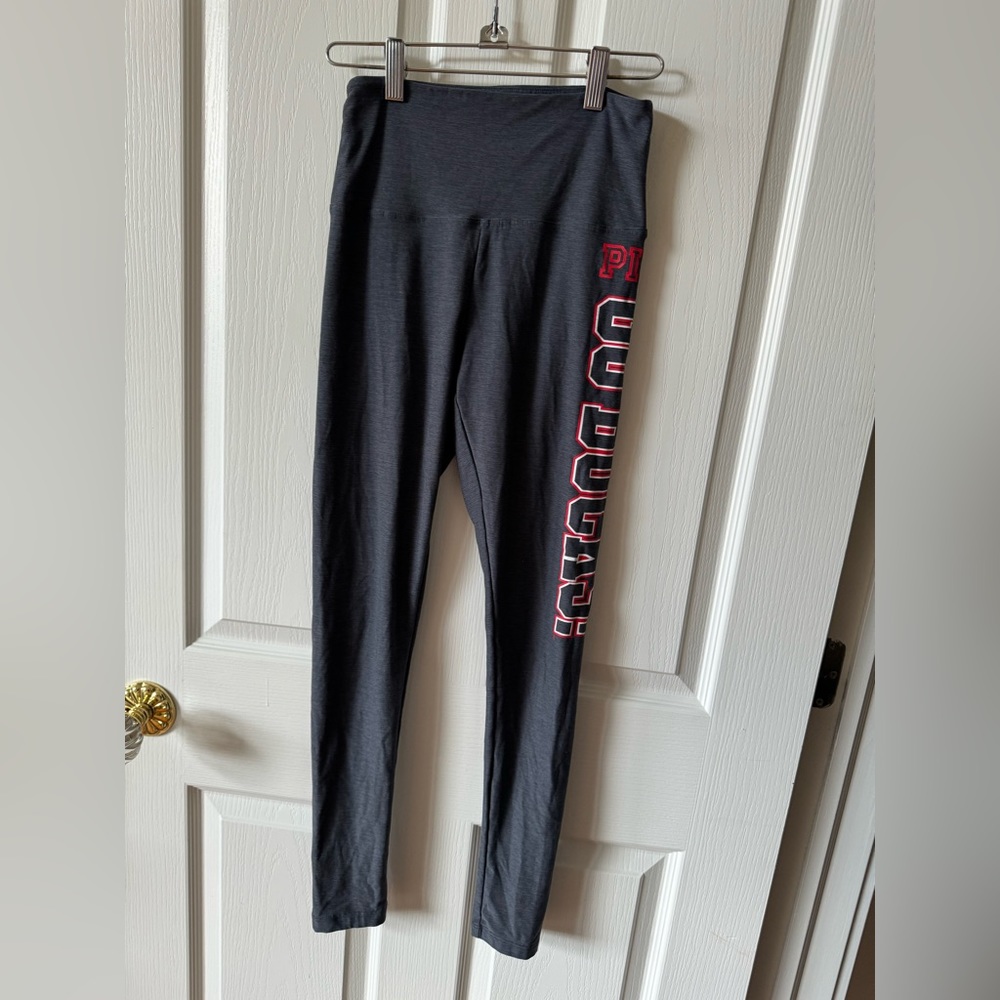 PINK Ohio State leggings (Go Bucks)